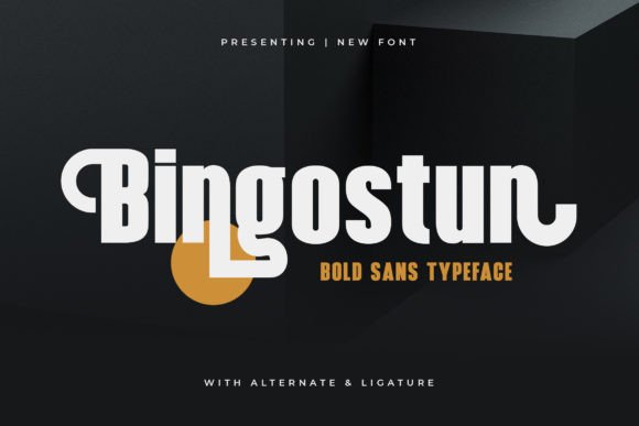 Bingostun: A Bold Sans Serif for Impactful Design
