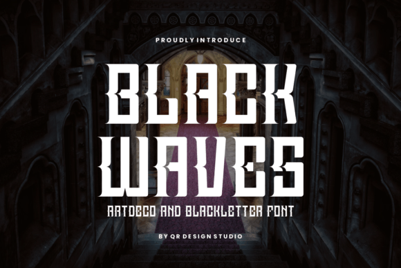 Black Waves Font Review