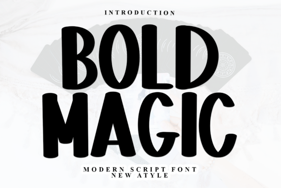 Bold Magic: A Sweet Handwritten Font