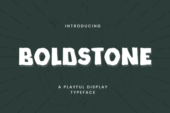 Boldstone Font: Playful Display Type