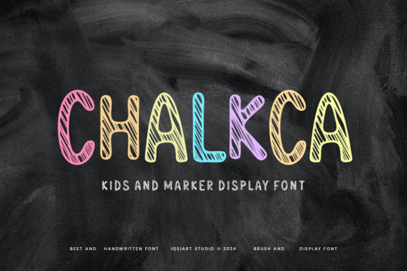 Chalkca: Playful Font for Web Design