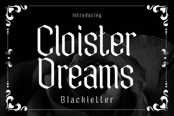 Cloister Dreams Font Review