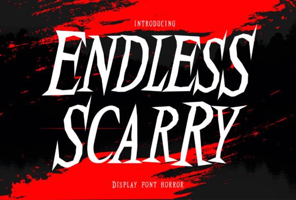 Endless Scarry Font for Web Design