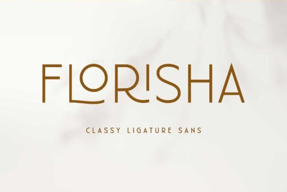 Florisha: A Playful Sans Serif for Web Design