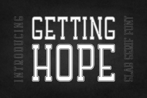 Getting Hope: A Font for Makers