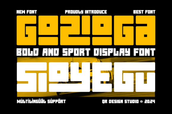 Gozioga Sioyegu: Bold Sans Serif for Digital Marketing