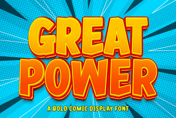 Great Power Font for Bold Branding