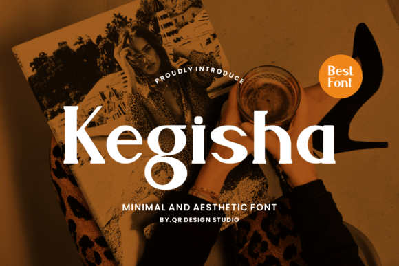 Kegisha: A Bold Serif Font for Web Design