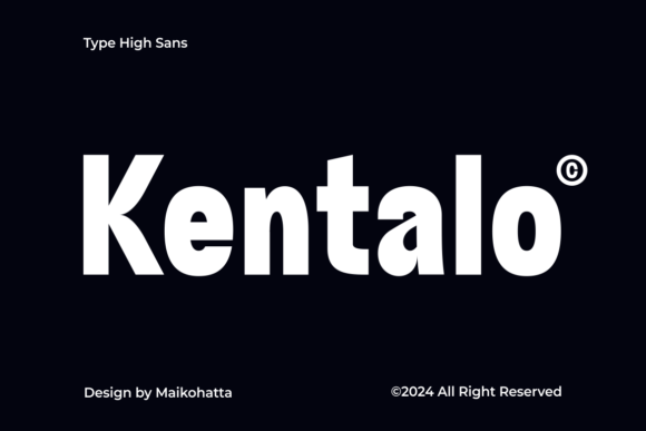 Kentalo: Bold Font for Strong Campaigns