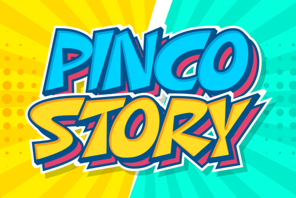 Pinco Story Font for Web Design