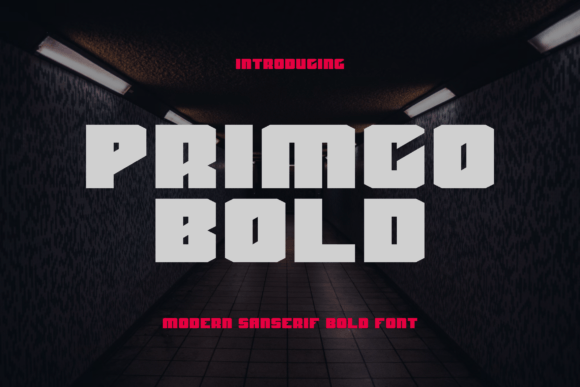 Primco Bold: A Strong Display Font