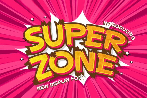 Super Zone Font for Creative Projects