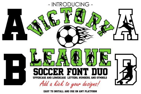 Victory League Soccer Font